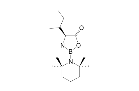(4S)-4-SEC.-BUTYL-2-(2,2,6,6-TETRAMETHYLPIPERIDINO)-1,3,2-OXAZABOROLIDIN-5-ONE