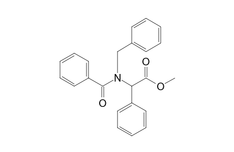 2-[benzoyl(benzyl)amino]-2-phenyl-acetic acid methyl ester