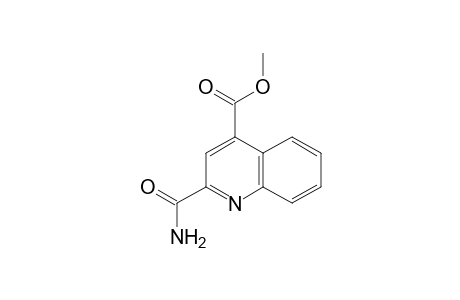 4-Quinolinecarboxylic acid, 2-(aminocarbonyl)-, methyl ester
