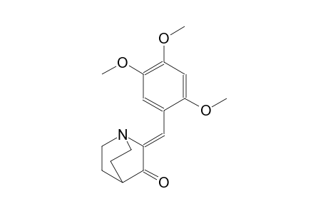 1-azabicyclo[2.2.2]octan-3-one, 2-[(2,4,5-trimethoxyphenyl)methylene]-, (2Z)-