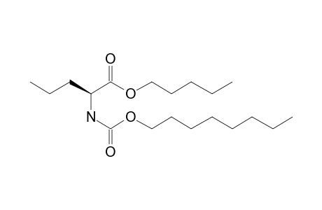 L-Norvaline, N-octyloxycarbonyl-, pentyl ester