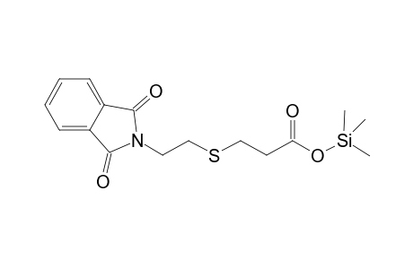 Trimethyl silyl 3-[(2'-phthalimodoethyl)sulfanyl]propionate