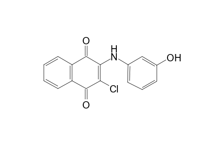 2-Chloro-3-(3-hydroxy-phenylamino)-[1,4]naphthoquinone