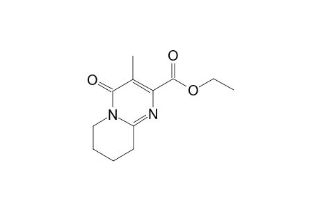6,7,8,9-Tetrahydro-3-methyl-4-oxo-4H-pyrido[1,2-a]pyrimidin-2-carboxylic acid ethylester
