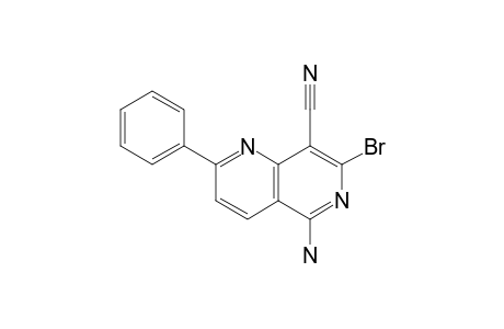 5-Amino-7-bromo-8-cyano-2-phenyl-1,6-naphthyridine