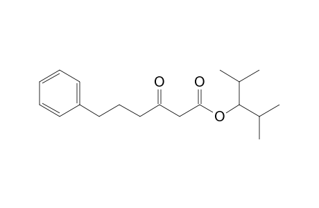2-Methyl-1-(1'-methylethyl)propyl 3-oxo-6-phenylhexanoate