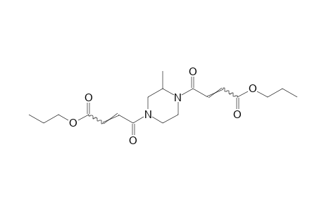 3,3'-[(2-methyl-1,4-piperazinediyl)dicarbonyl]diacrylic acid, dipropyl ester