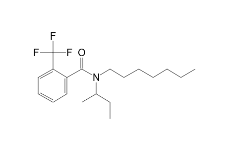 Benzamide, 2-trifluoromethyl-N-(2-butyl)-N-heptyl-