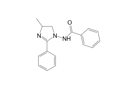 N-(4-methyl-2-phenyl-2-imidazolin-1-yl)benzamide