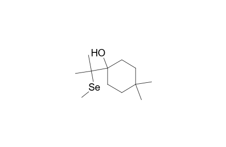 4,4-Dimethyl-1-(2-methylselanylpropan-2-yl)cyclohexan-1-ol