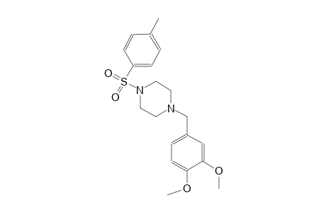 piperazine, 1-[(3,4-dimethoxyphenyl)methyl]-4-[(4-methylphenyl)sulfonyl]-