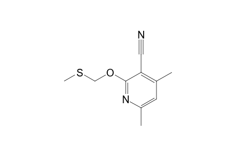 4,6-DIMETHYL-2-(METHYLTHIOMETHOXY)-PYRIDINE-3-CARBONITRILE