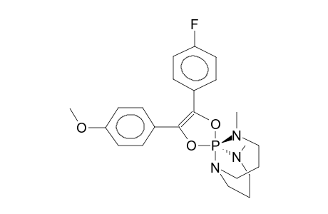 [1-(4-METHOXYPHENYL)-2-(4-FLUOROPHENYL)ETHYNEDIOXY](N'-METHYL-N,N'-TRIMETHYLENEDIAMINO)(N-METHYL-N,N-TRIMETHYLENEDIAMINO)PHOSPHORANE