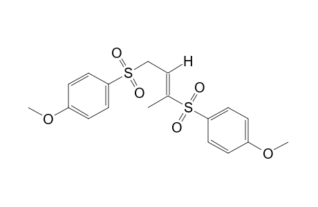 (E)-1,3-bis[(p-methoxyphenyl)sulfonyl]-2-butene