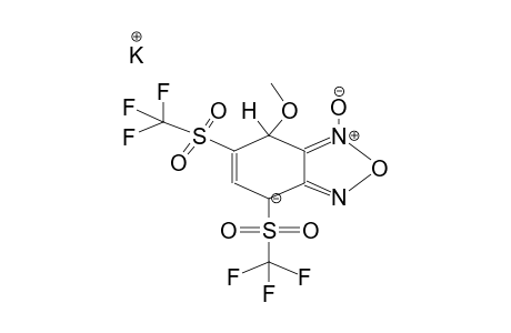 4,6-BIS(TRIFLUOROMETHYLSULPHONYL)BENZOFUROXANE, POTASSIUM METHOXIDECOMPLEX