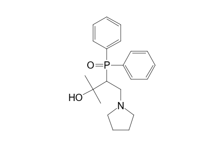 1-Pyrrolidinepropanol, .beta.-(diphenylphosphinyl)-.alpha.,.alpha.-dimethyl-, (.+-.)-