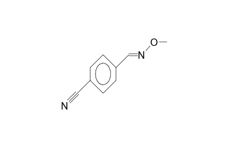 4-Cyano-benzaldehyde O-methyl-trans-oxime