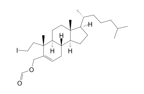 3-Formyloxy-2-iodo-A-nor-2,3-secocholest-5-ene