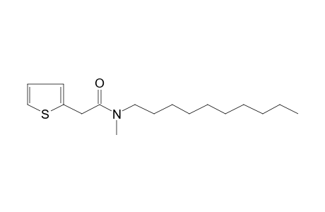 2-Thiopheneacetamide, N-decyl-N-methyl-