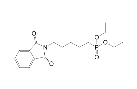 2-(5-Diethoxyphosphorylpentyl)isoindole-1,3-dione