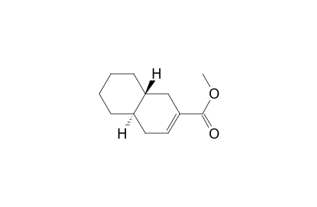 2-Naphthalenecarboxylic acid, 1,4,4a,5,6,7,8,8a-octahydro-, methyl ester, trans-(.+-.)-