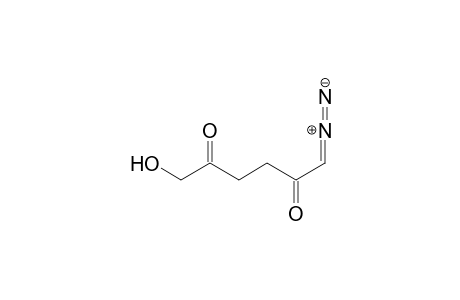 1-Diazo-6-hydroxyhexane-2,5-dione