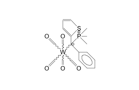 Pentacarbonyl-(trimethylphosphine-phenyl-2-thienyl-methylene) tungsten