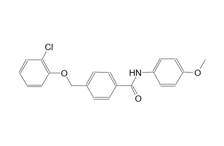4-[(2-chlorophenoxy)methyl]-N-(4-methoxyphenyl)benzamide