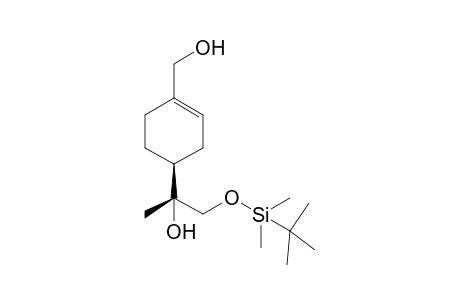 (4S,8R)- and (4S,8S)-7,8-dihydroxy-p-menth-1-en-9-yl t-butyldimethylsilyl ether (mixture)