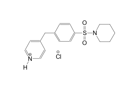 4-[4-(1-piperidinylsulfonyl)benzyl]pyridinium chloride