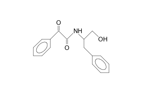 N-(1-Benzyl-2-hydroxy-ethyl)-benzoylformamide