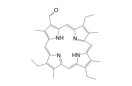 3,6,8-triethyl-2-formyl-1,4,5,7-tetramethylporphyrin