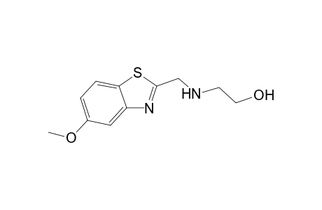 Ethanol, 2-[[(5-methoxy-2-benzothiazolyl)methyl]amino]-