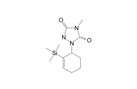 4-Methyl-1-[2-(trimethylsilyl)-2-cyclohexen-1-yl]-1,2,4-triazolidine-3,5-dione