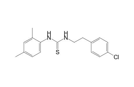 1-(p-chlorophenethyl)-2-thio-3-(2,4-xylyl)urea