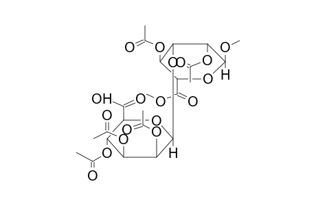 METHYL[METHYL-2,4-DI-O-ACETYL-3-O-(2,3,4-TRI-O-ACETYL-BETA-D-MANNOPYRANURONIC ACID)-ALPHA-D-MANNOPYRANOSIDE]URONATE