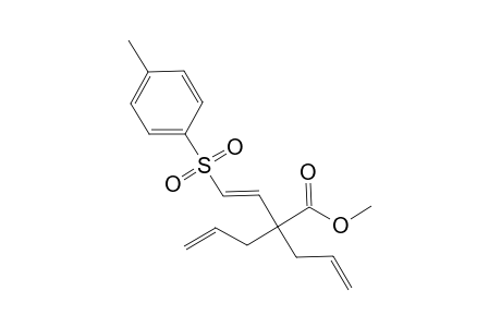 Methyl 2-allyl-2-[(E)-tosylvinyl]-4-pentynoate