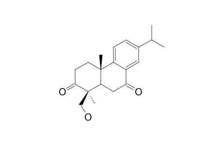 TRIPTOBENZENE-N;19-HYDROXY-3,7-DIOXOABIETA-8,11,13-TRIENE