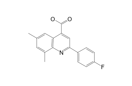 6,8-Dimethyl-2-[p-fluorophenyl]cinchoninic acid