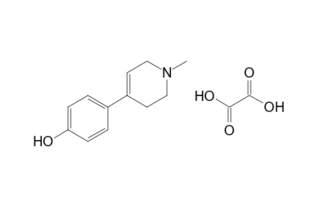 1-Methyl-4-(4-hydroxyphenyl)-1,2,3,6-tetrahydropyridine oxalate salt