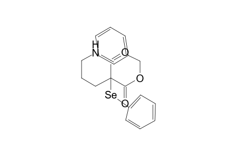 (phenylmethyl) 2-oxidanylidene-3-phenylselanyl-piperidine-3-carboxylate