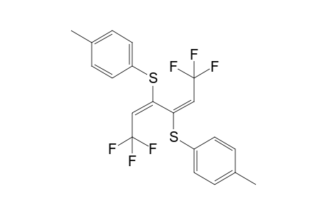 (2E,4E)-1,1,1,6,6,6-Hexafluoro-3,4-bis(p-tolylthio)hexa-2,4-diene