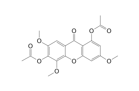 1,6-DIACETOXY-3,5,7-TRIMETHOXYXANTHONE