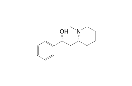 (2R)-2-{(2R)-2-Hydroxy-2-phenylethyl)-1-methylpiperidine (+)-Sedamine