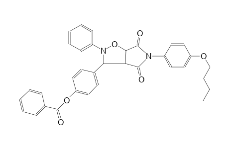 4-[5-(4-butoxyphenyl)-4,6-dioxo-2-phenylhexahydro-2H-pyrrolo[3,4-d]isoxazol-3-yl]phenyl benzoate