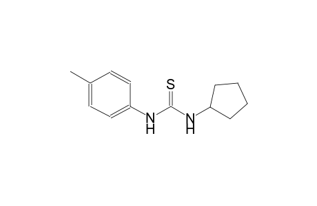N-cyclopentyl-N'-(4-methylphenyl)thiourea