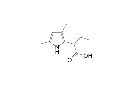 2-(3,5-dimethyl-1H-pyrrol-2-yl)butanoic acid