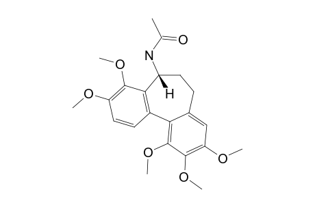 (S)-N-(6,7-DIHYDRO-3,4,9,10,11-PENTAMETHOXY-5H-DIBENZO-[A,C]-CYCLOHEPTEN-5-YL)-ACETAMIDE;M-CONFORMER