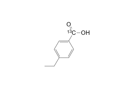 p-Ethyl[carboxy-13C]benzoic Acid