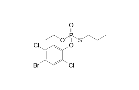 Phosphorothioic acid, O-(4-bromo-2,5-dichlorophenyl)- O-ethyl-S-propyl ester